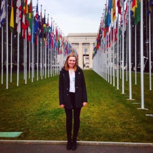 Melissa at UN in Geneva